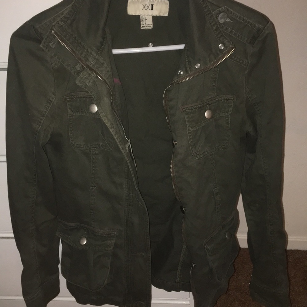 Green Army Jacket